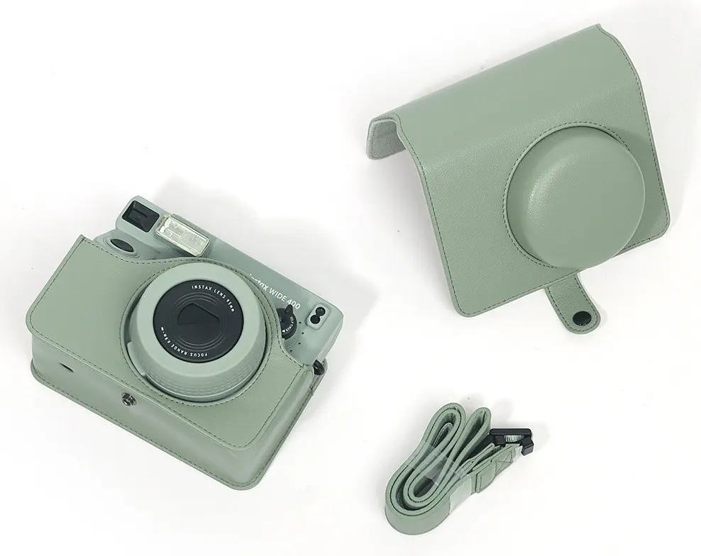 Набір камера Fujifilm Instax Wide 400 Фотопапір 20 шт. Чохол Фотоальбом на 64 фото зелений - фото 4