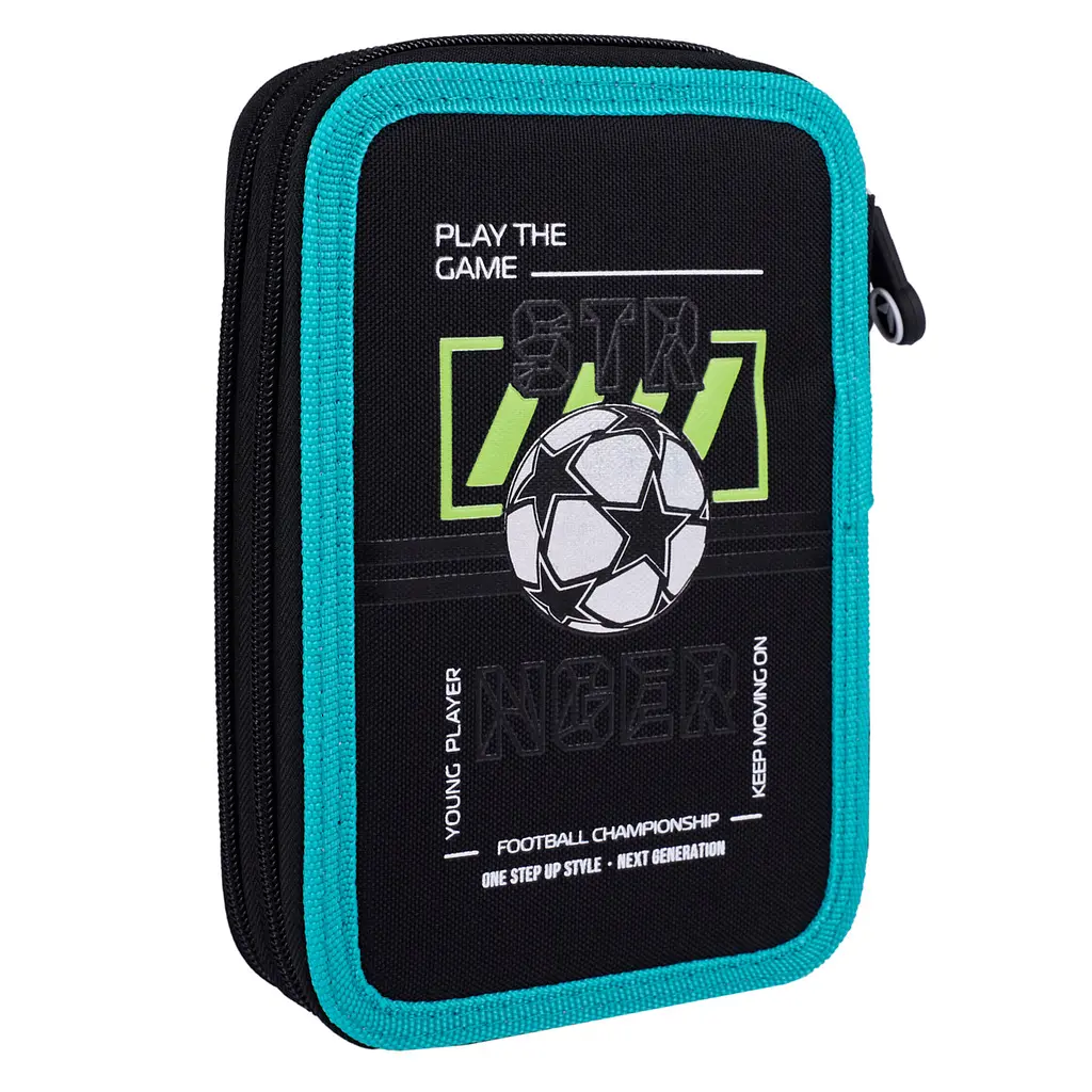 Шкільний пенал твердий подвійний Yes Football Game HP-01 - фото 2