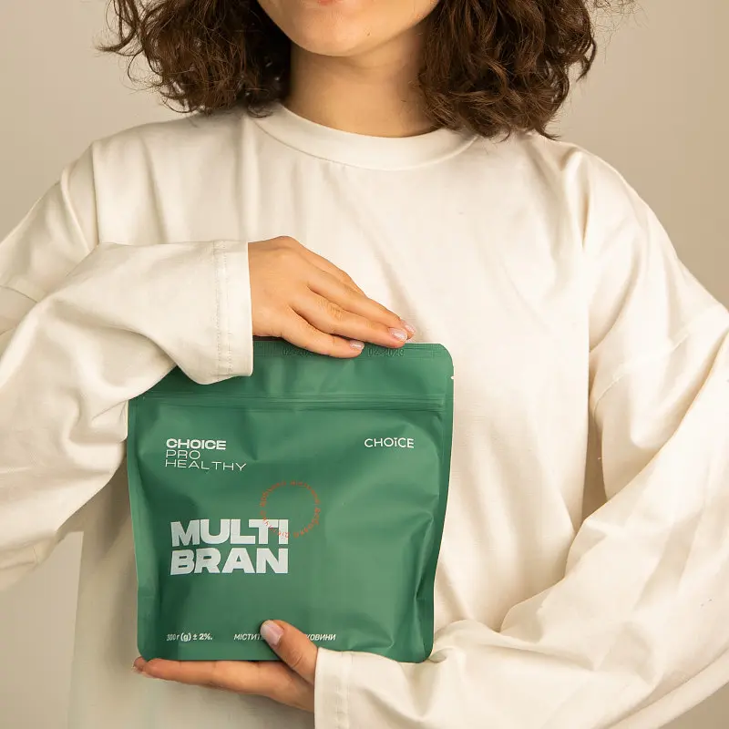 Клітковина, вітаміни, мінерали, пребіотик, детокс та контроль ваги Multi Bran Pro Healthy Choice 300 г - фото 3