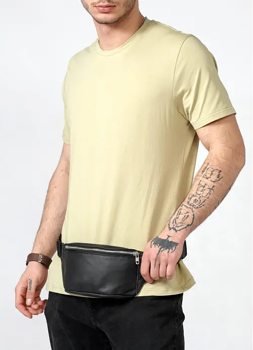 Чоловіча сумка на пояс (бананка) Sambag 30,5х14 см sum0010752 - фото 10