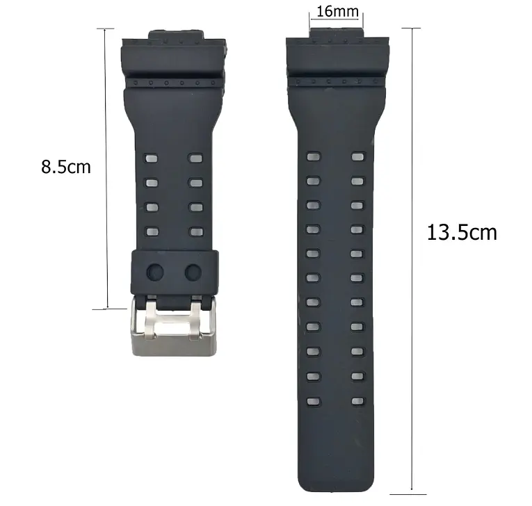 Спортивный ремешок Primo Wide 2Pin для часов Casio G-Shock (GA-100/GA-200/G-8900/GD-120) - фото 3
