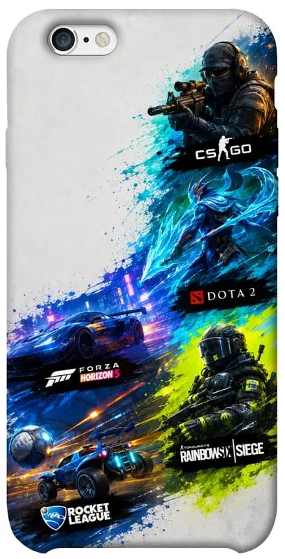 TPU чохол Demsky Full Throttle для Apple iPhone 6/6s (4.7")