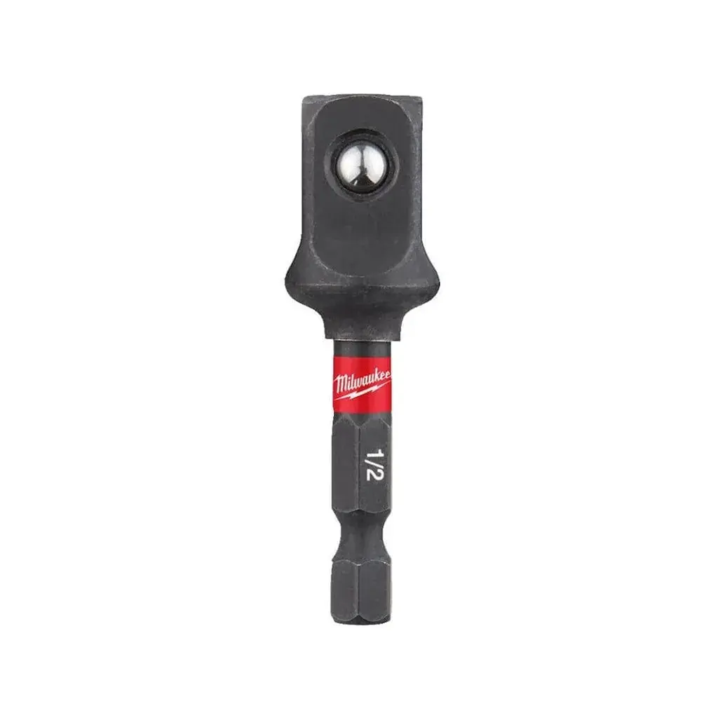Адаптер для інструменту Milwaukee ShW 1/4"HEX - 1/2" квадратний хвостовик (4932478803)