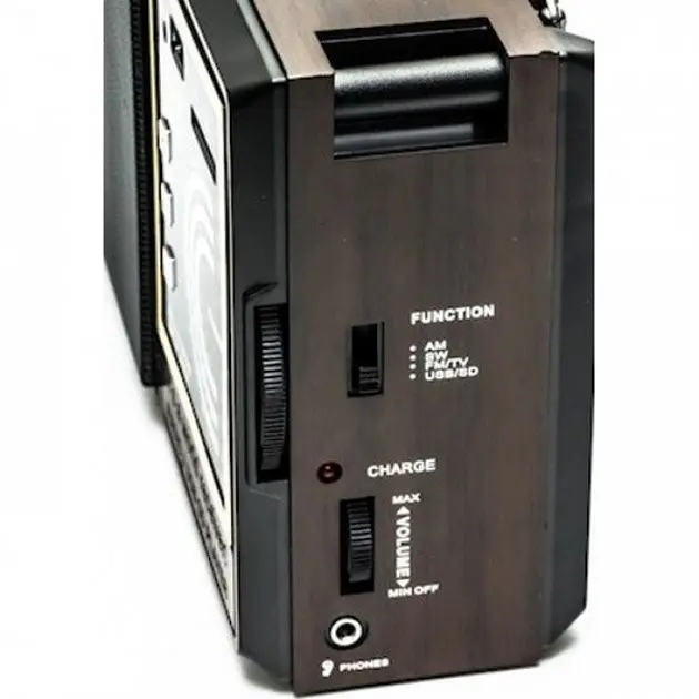 Радіоприймач акумуляторний всехвильовий AM/FM/SW радіо колонка MP3 з USB Golon RX 9922 - фото 3