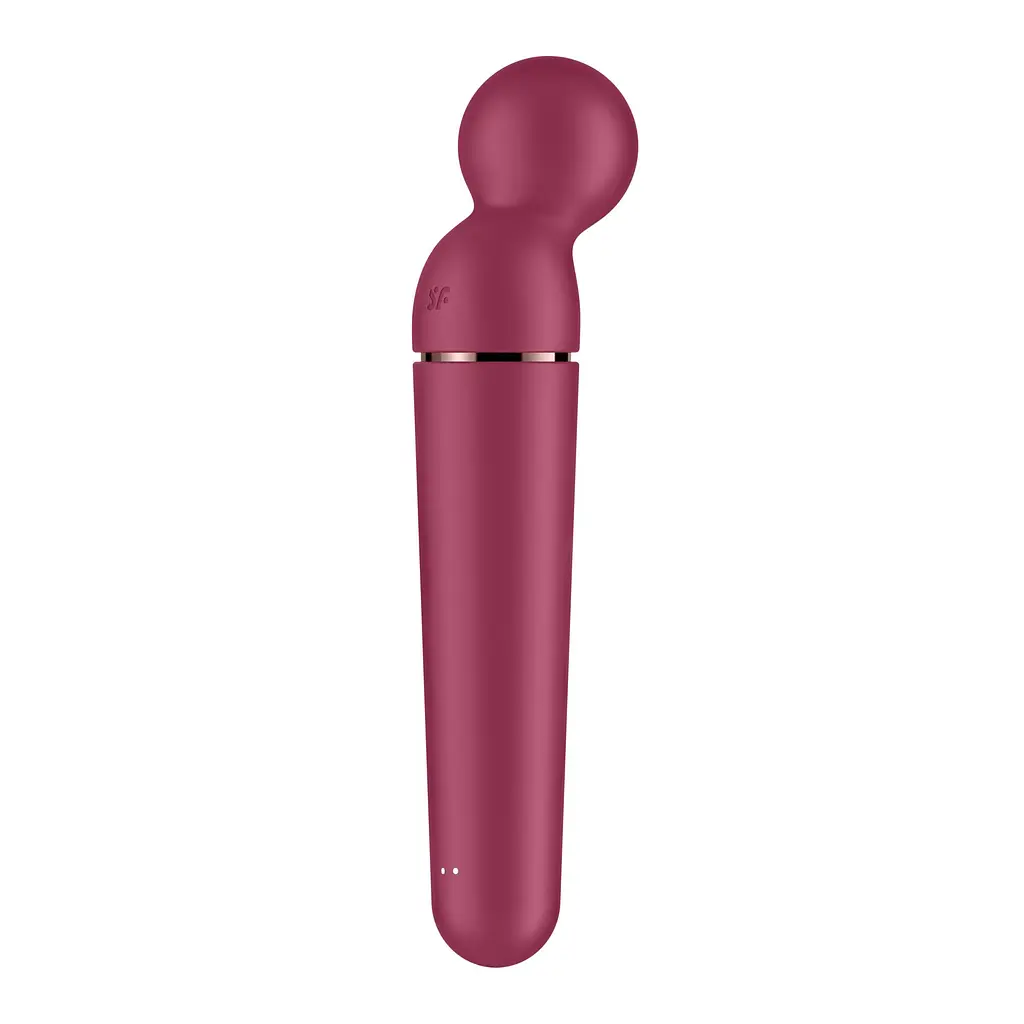 Вибромассажер Satisfyer Planet Wand-er 30.4 см бордовый - фото 3