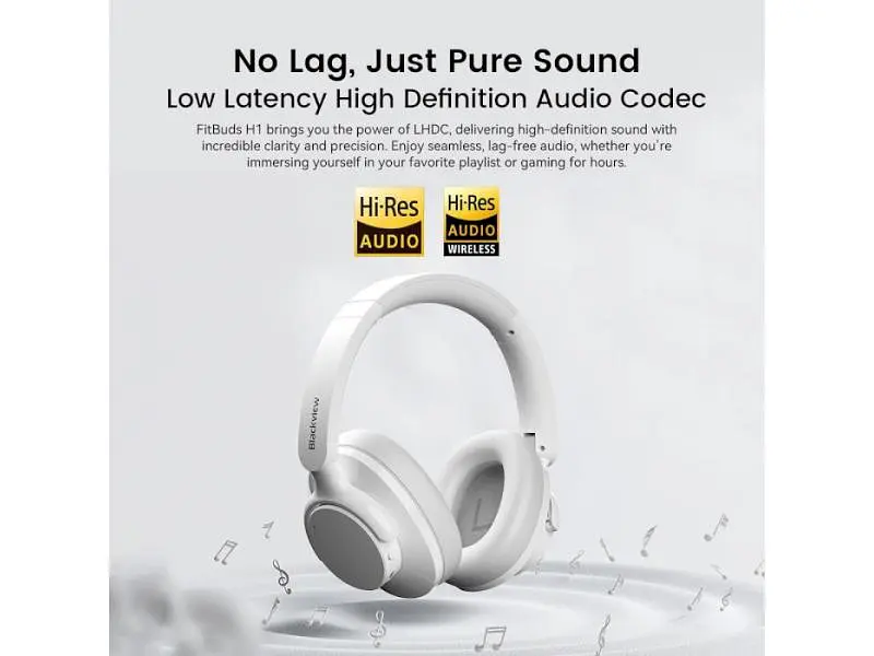 Навушники з мікрофоном Blackview FitBuds H1 White (6931548321323) - фото 10