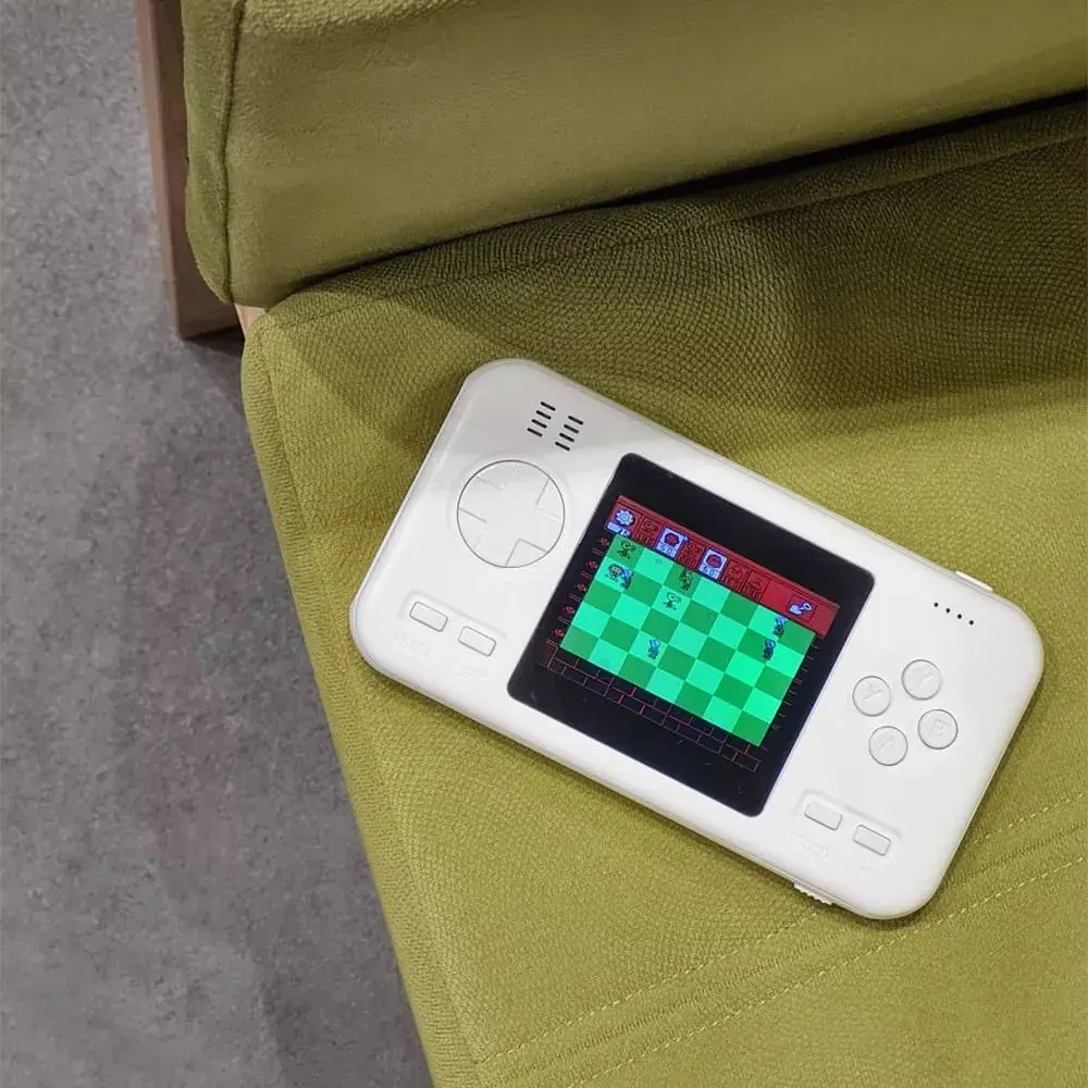 Ретро ігрова приставка SUP G-416 Game Box Portable 416-games + Power Bank White [77256] - фото 3