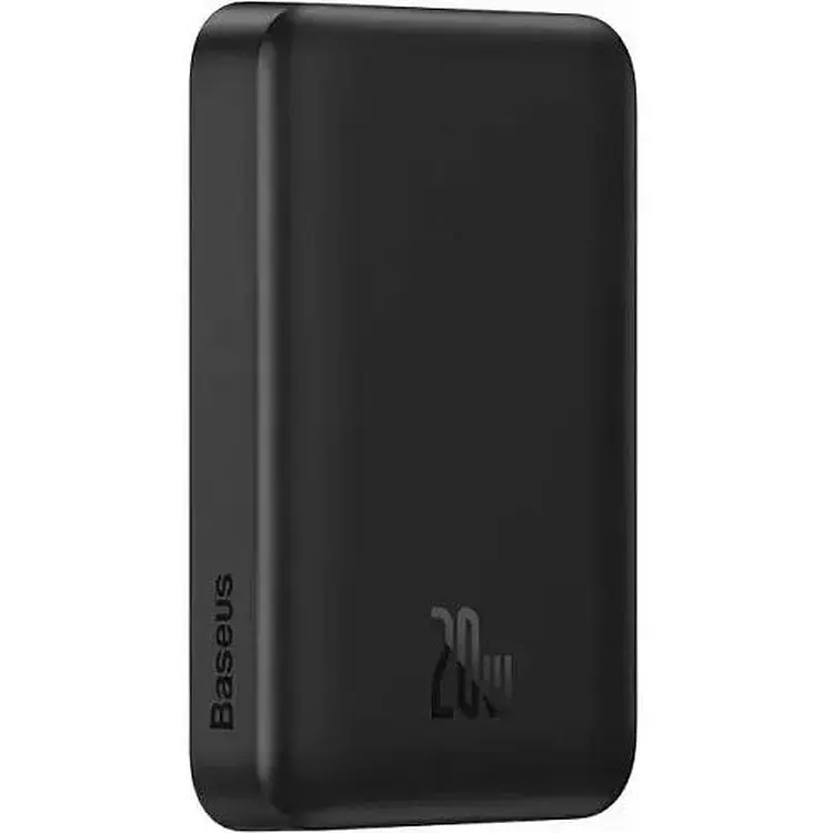 Портативна батарея Powerbank Powerbank Baseus Magnetic Mini Wireless Quick Charging 10000 mAh 20W PPCX070001 B - фото 4