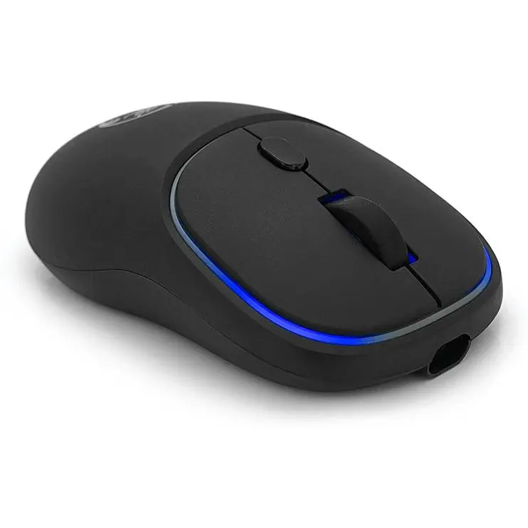 Ігрова миша бездротова iMICE W618, 4 кнопок, акумулятор, 1600dpi, 2.4Ghz, Black - фото 3