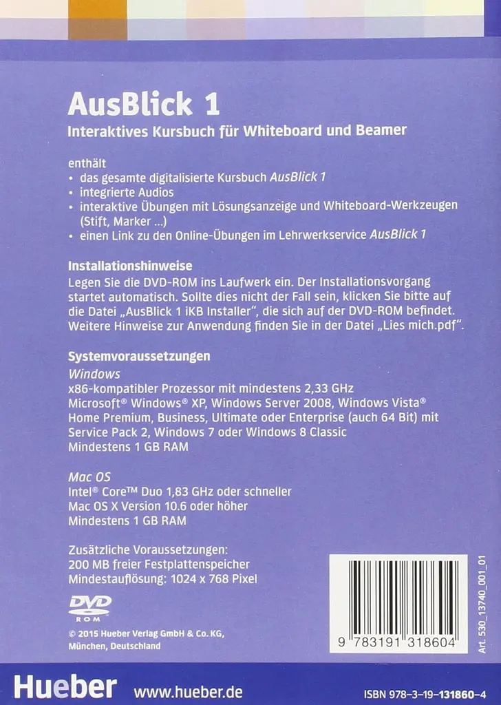 Ausblick: Interaktives Kursbuch 1 fur Whiteboard und Beamer DVD-Rom - фото 2