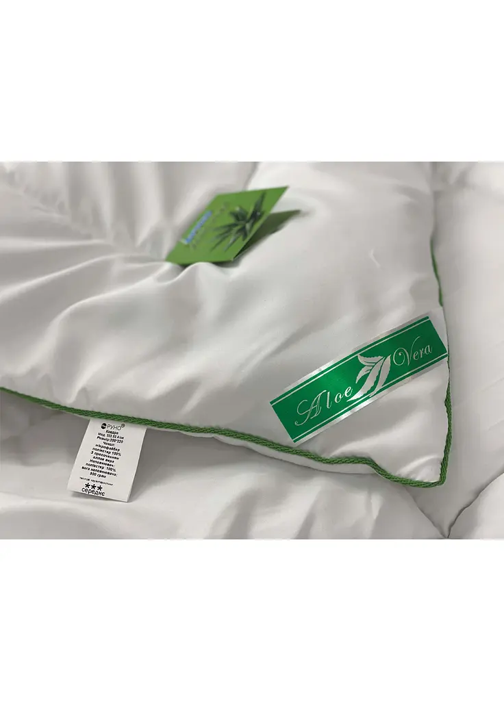 Набір Руно ковдра 140х205 + подушка 50х70 "Aloe Vera" 924.52Aloe Vera - фото 3