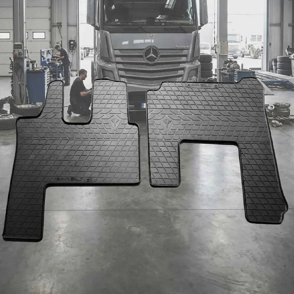 Передні килимки для Mercedes-Benz Actros Mp4 2011-2018 / pneumatic passenger Seat