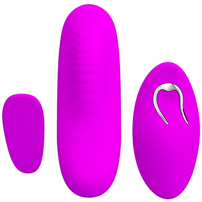 Трусики Baile Ly Romance Lisa Remote Panty Massager Purple Вібровкладка в, 9.5х3 см фіолетовий - фото 3