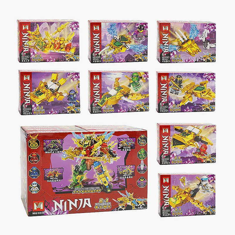 Конструктор Ninjago с фигуркой от 43 деталей (в ассортименте) - фото 2