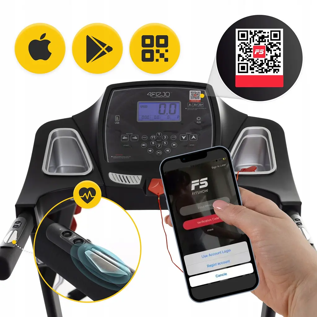 Беговая дорожка 4FIZJO TM Tempo+ (P-5907739319371) - фото 3