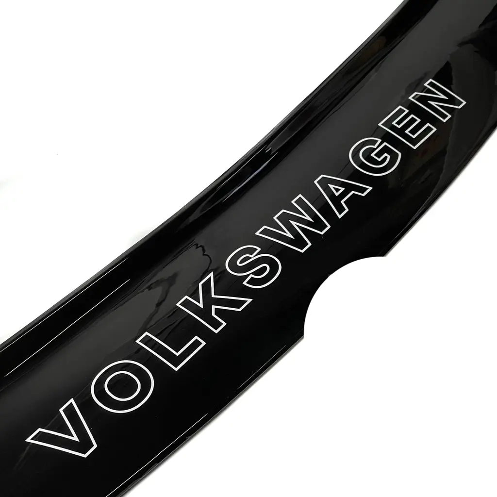 Дефлектор капота мухобойка Volkswagen T5+ 2010-2015 Євро кріплення Voron Glass - фото 4