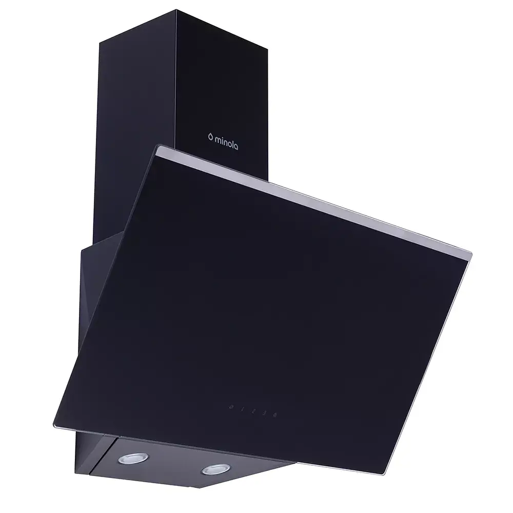 Витяжка декоративна похила Minola HVS 6222 BL/INOX 700 LED - фото 2
