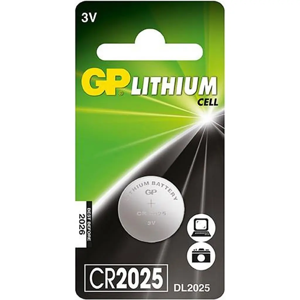 Батарейка GP lithium CR-2025 [123140] - фото 2