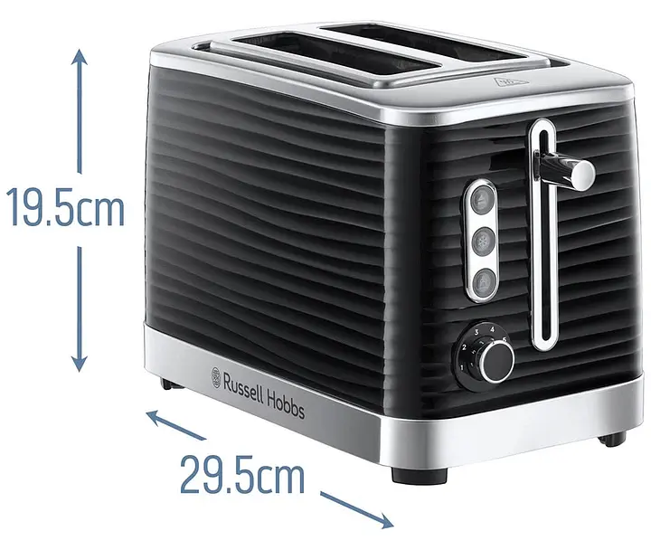 Тостер 24371-56 Inspire Black Russell Hobbs teh0026448 - фото 8