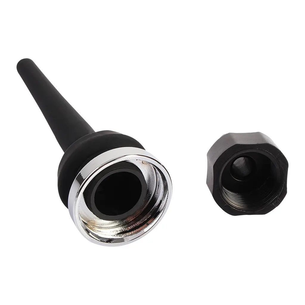 Анальний душ Black Mont Tapered Enema Attachment (чорний) - фото 5