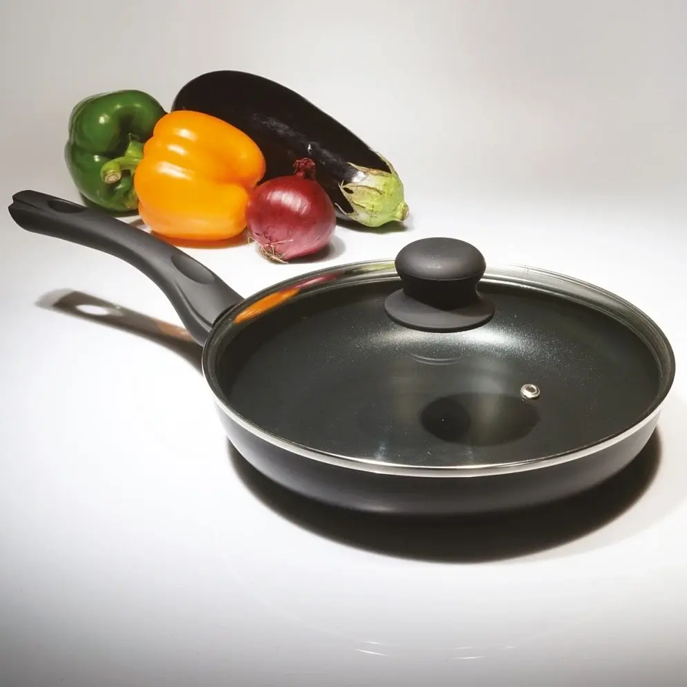 Сковорода з кришкою Tiross TS1268P 28 см - фото 3