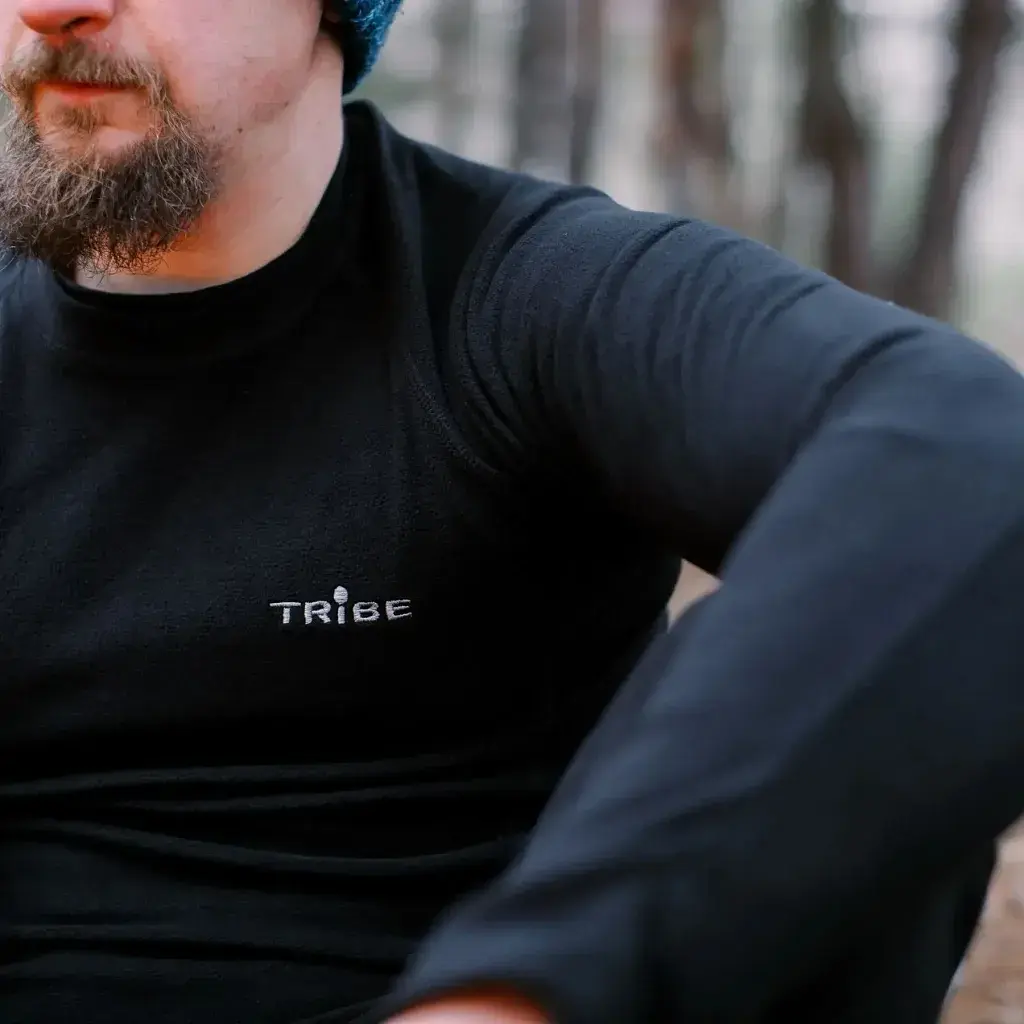 Комплект термобілизни Tribe Microfleece чорний 2XL (T-KA-0015-black-2XL) - фото 12