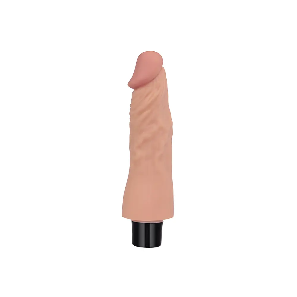 Реалістичний вібратор Reel Softee Vibrator 7" тілесний - фото 5