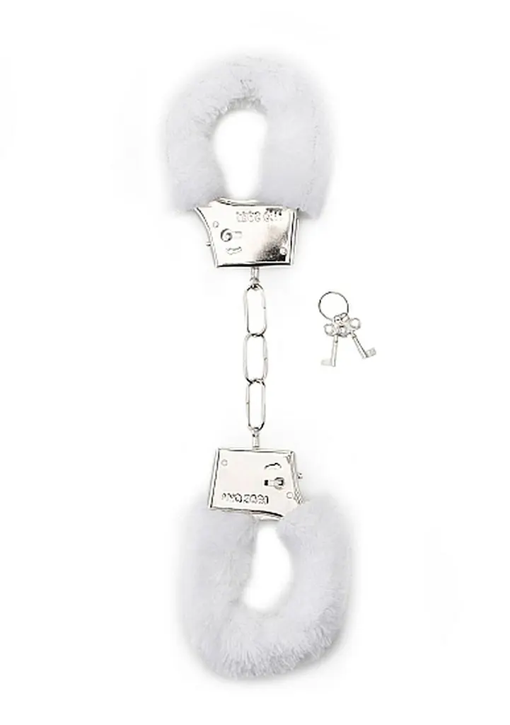 Наручники ShotsToys Handcuffs Furry (білий)