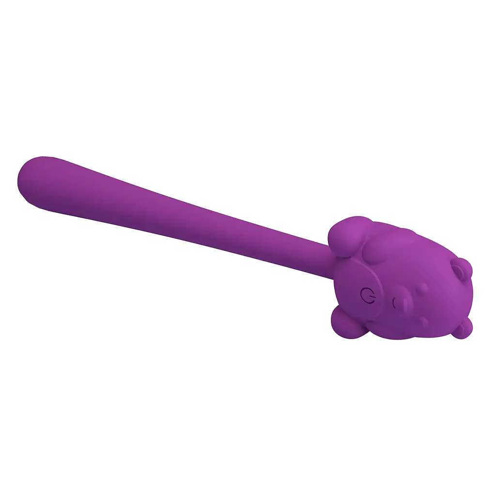 Вібратор Pretty Love Cute Bear Purple, 7 vibration functions - фото 7