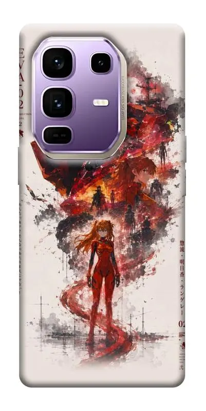 TPU чохол Demsky Red eclipse для Infinix Note 50 Pro+