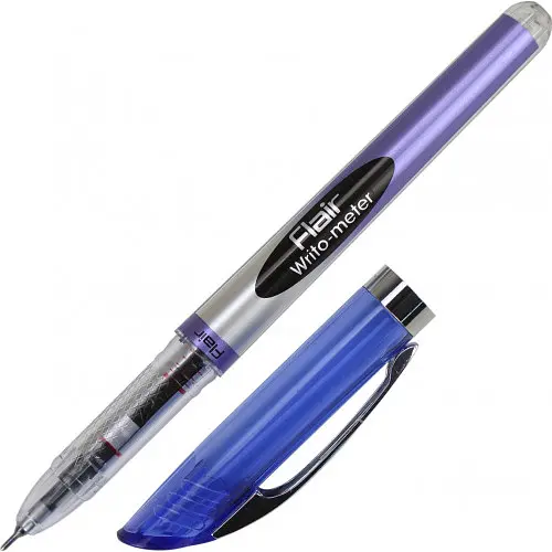 Ручка кулькова Flair Writo-metr 10 км, 743BL, синій (8901765522283) - фото 2