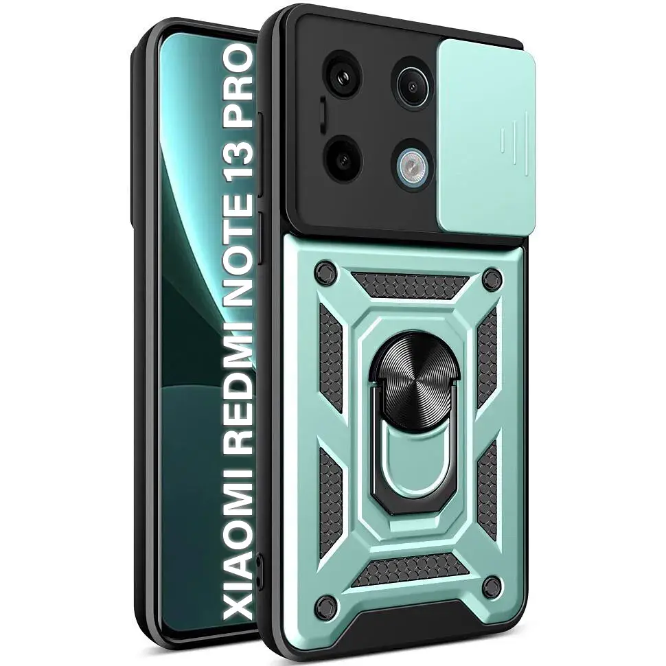 Панель BeCover Military для Xiaomi Redmi Note 13 Pro 5G Dark Green (710695) - фото 2
