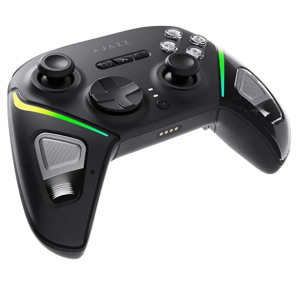 Геймпад джойстик Ajazz GP-100B 2.4G/BT/USB, Switch/PC/iOS/Android, RGB, Black - фото 3