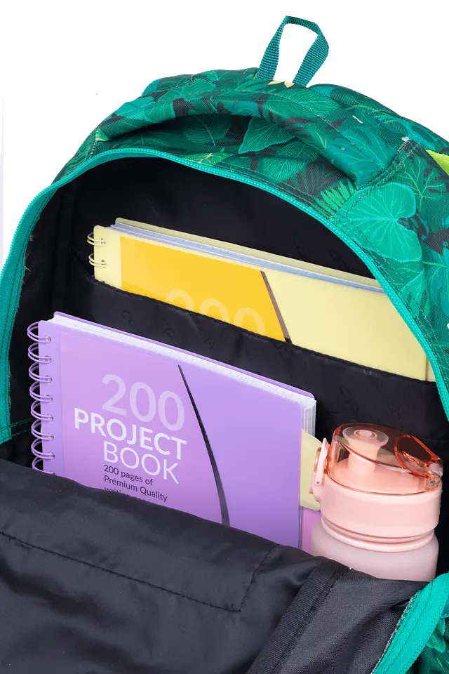 Рюкзак CoolPack Prime Pro Tropic 21 л 41х31х15 см зелений (F162965) - фото 2