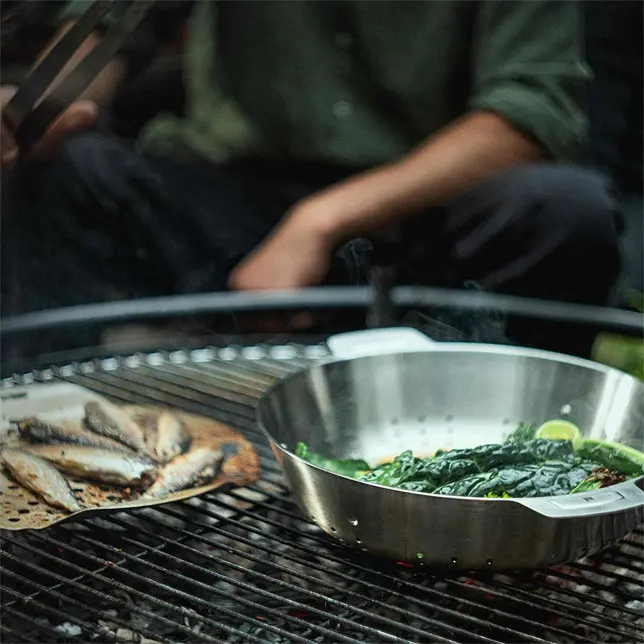 Кошик-пароварка для гриля Fiskars Norden Grill 30 см (1066431) - фото 10