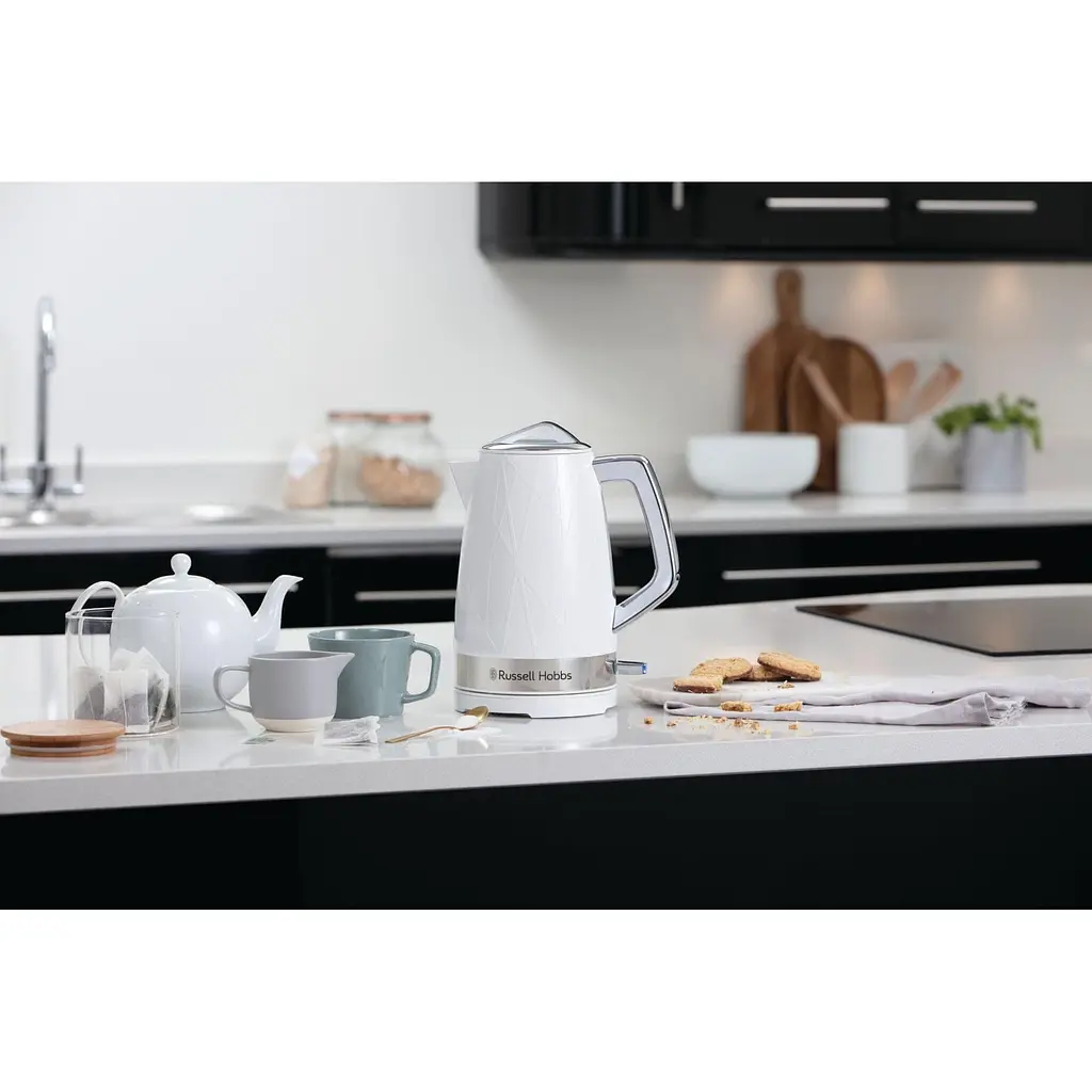 Електрочайник Russell Hobbs Structure 1.7 л біло-сріблястий (28080-70) - фото 11