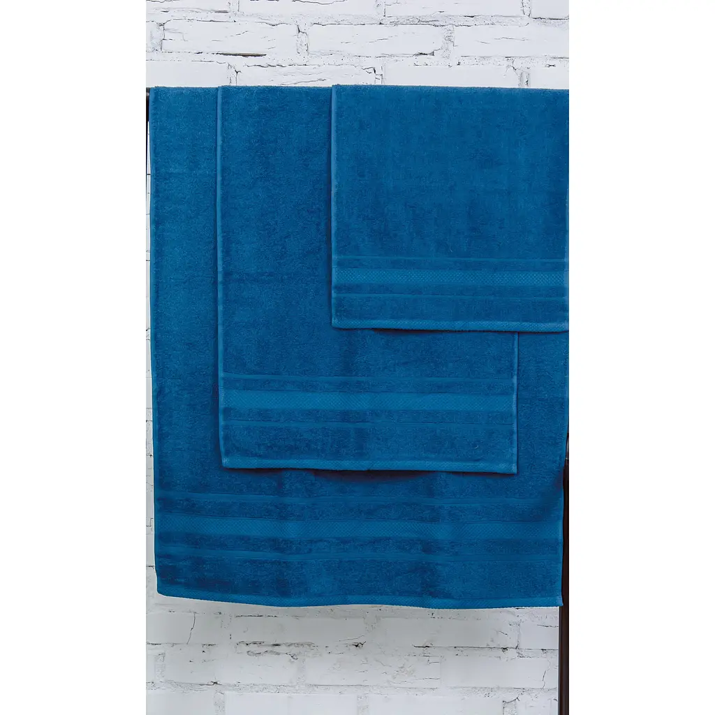 Набір банних рушників №5085 Elite SoftNess Blueberry, 3 шт. (2200003182910) - фото 3