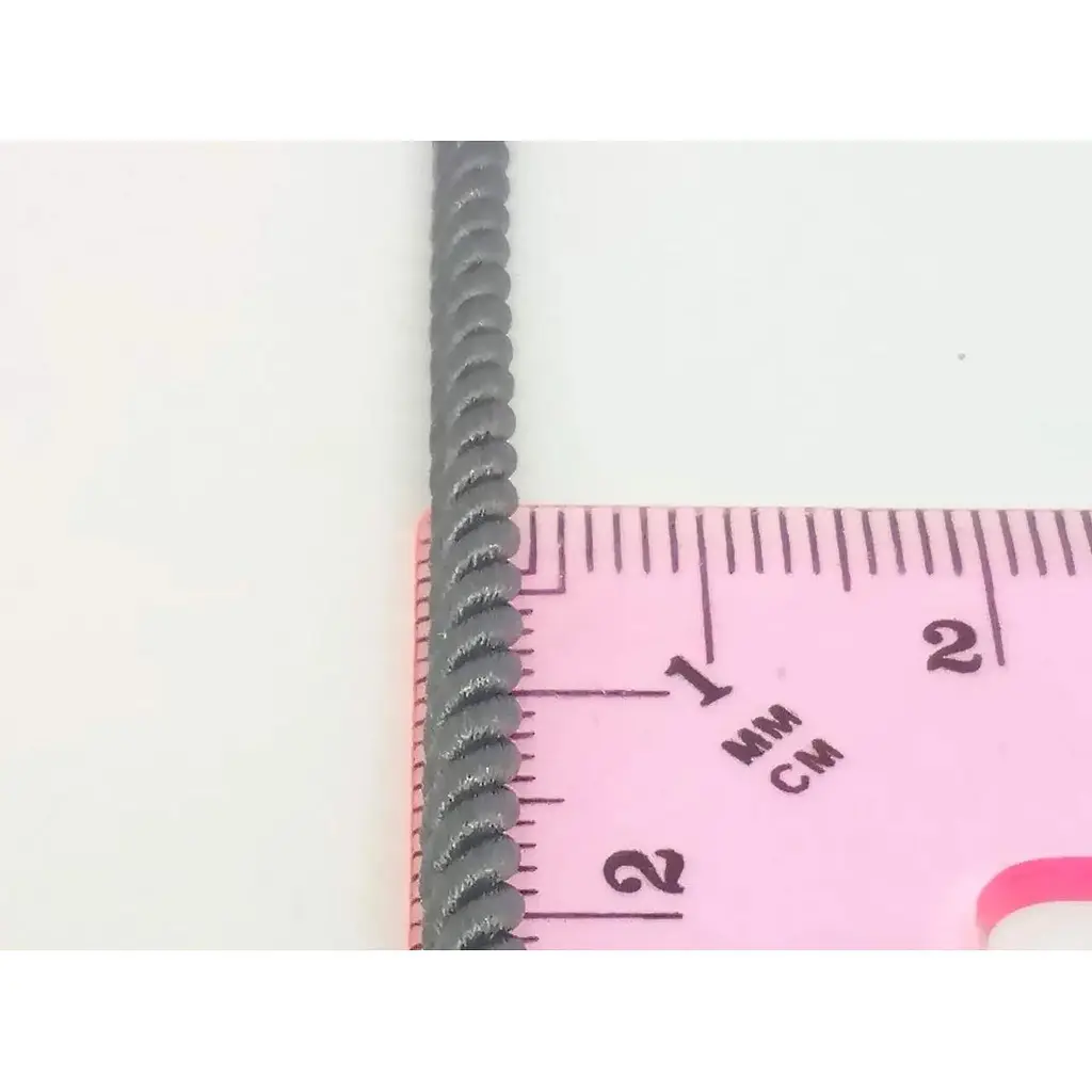 Ювелирный шелковый шнурок Империя золота с золотыми вставками. ПК111И 50 серый - фото 3