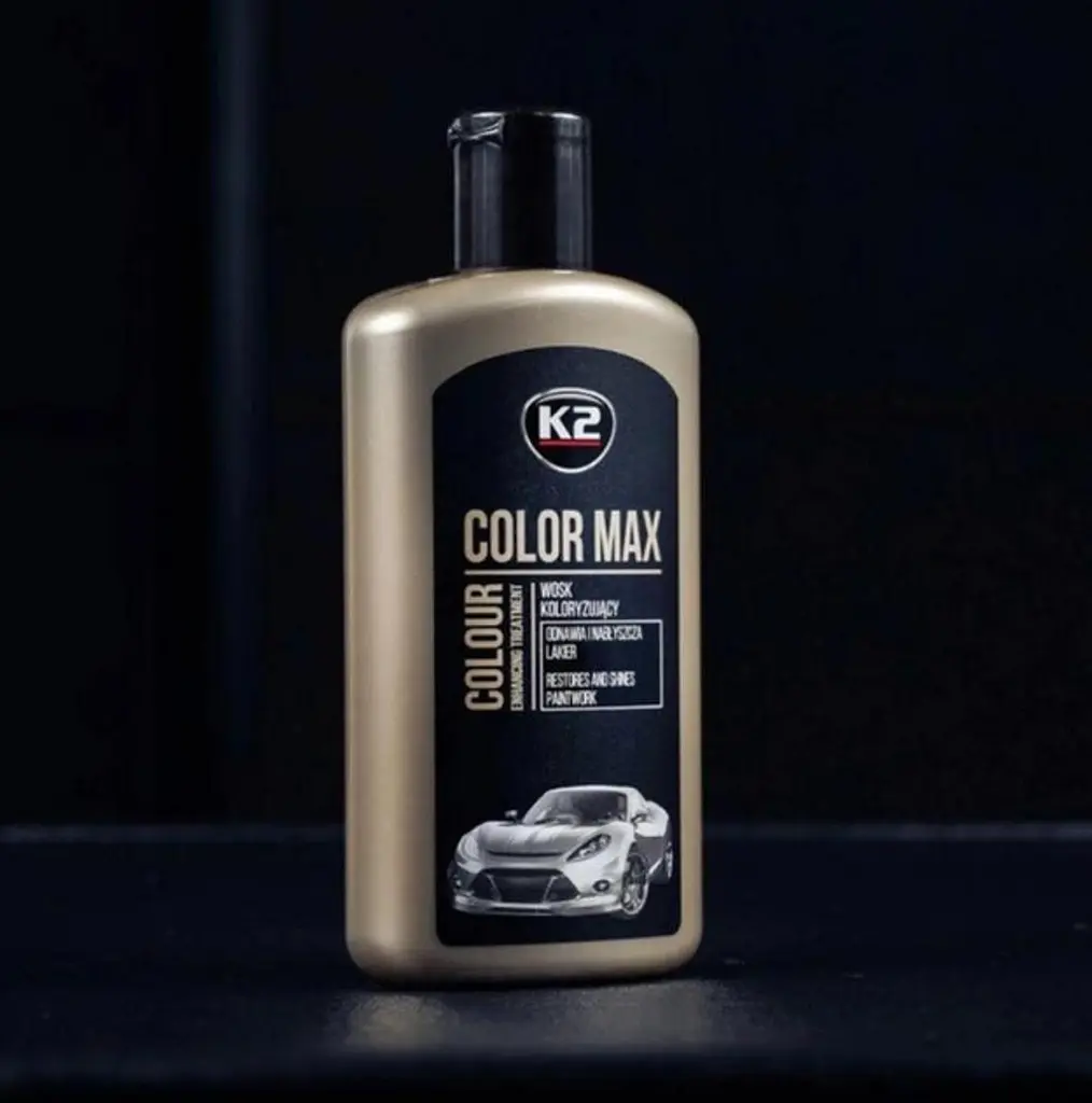 Поліроль воскова K2 COLOR MAX BLACK 250 мл (K20551) k020can - фото 2