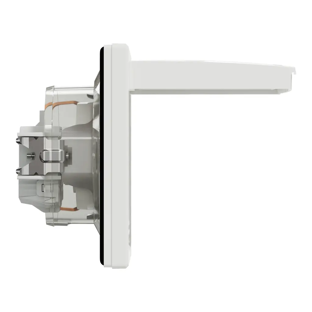 Розетка Schneider Electric ASFORA з кришкою IP44, біла (EPH3100321) - фото 3