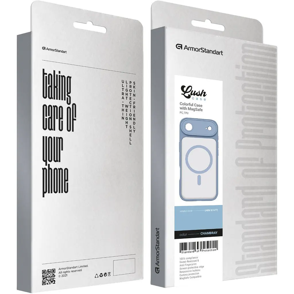 Чохол ArmorStandart Lush MagCase для Apple iPhone Air Chambray (ARM87477) [147210] - фото 3