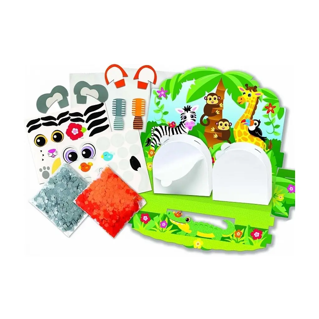 Набір для творчості Melissa & Doug Конфетті для виробів Друзі сафарі (MD30182) - фото 2