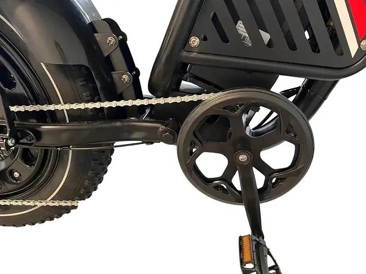 Електровелосипед Crosser E-CODE 20 дюймів (1000W/ 48V/ 20Ah) Чорний - фото 9