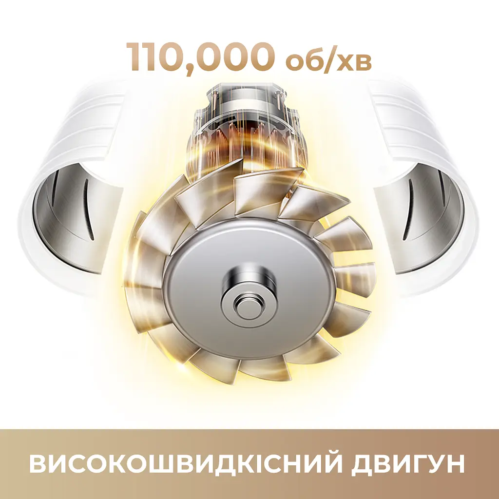Фен MOVA Turbo White - фото 8