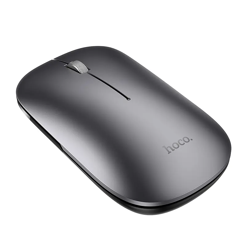 Миша HOCOGM43 Adelanto dual-mode wireless mouse(rechargeable version) deep space gray - фото 3