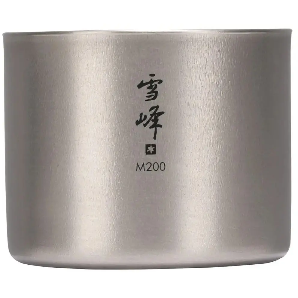 Кружка Snow Peak TW-128 Ti-Double M200 Stacking Mug 200 мл - фото 2