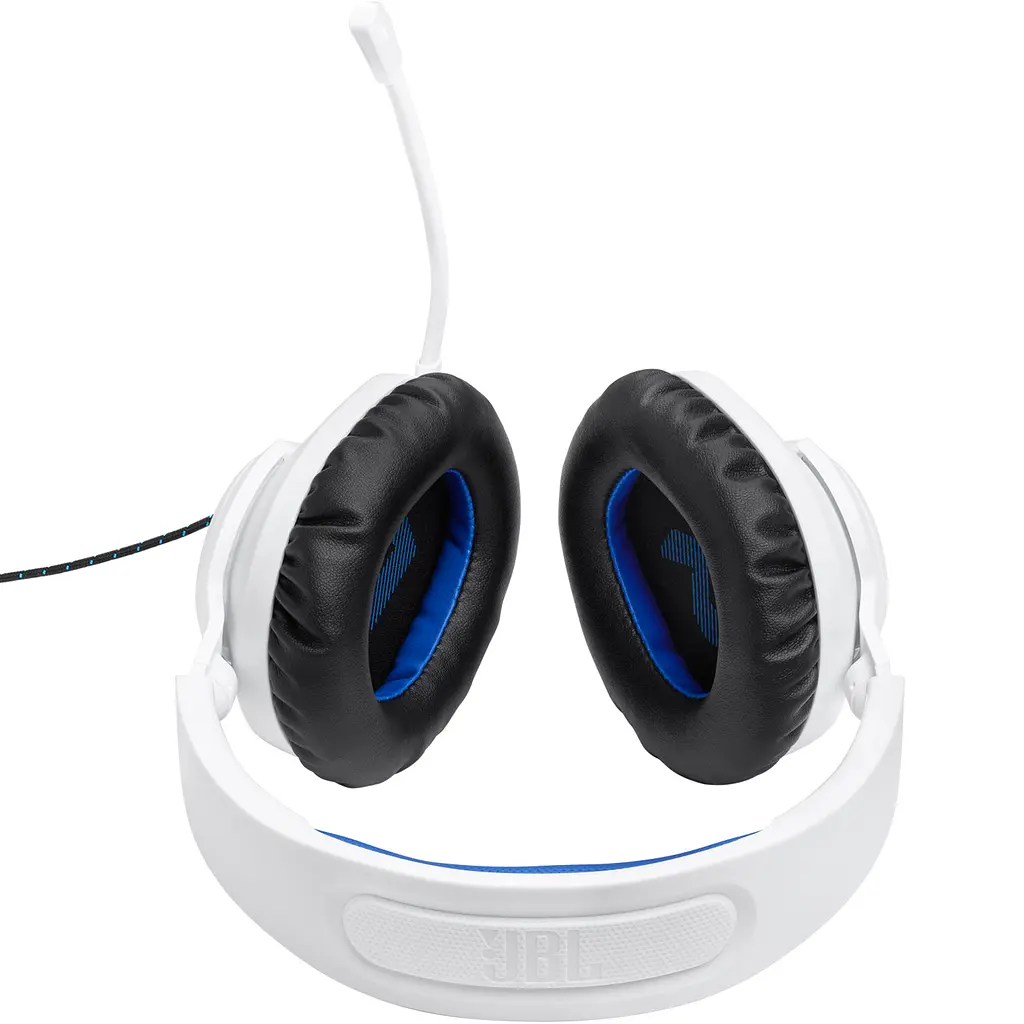 Ігрові навушники JBL Quantum 100P Console White (JBLQ100PWHTBLU) [87210] - фото 4