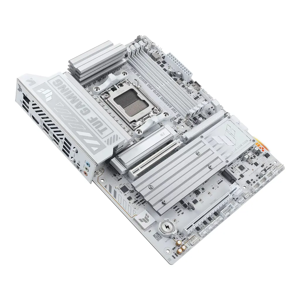 ASUS Материнська плата TUF GAMING X870-PRO WIFI7 W NEO sAM5 X870 4xDDR5 M.2 HDMI USB Type-C Wi-Fi BT ATX білий - фото 3