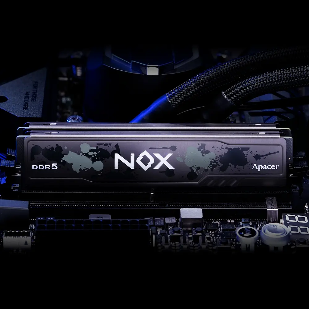 Модуль пам'ятi DDR5 2x16GB/5200 Apacer NOX (AH5U32G52C522MBAA-2) - фото 6