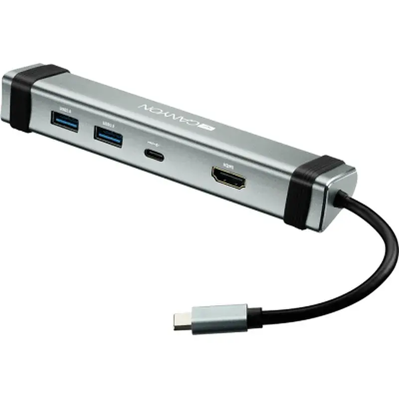 Порт-реплікатор Canyon Docking Station with 4 ports (CNS-TDS03DG) - фото 3